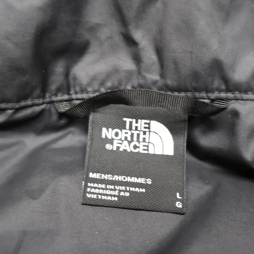 North Face Vest Men Large Black Everyday Insulated Light Pack Quilted Puffer